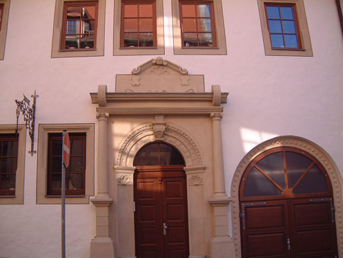 Restauriertes Bürgerhaus